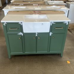 Aisa 48” single bathroom vanity