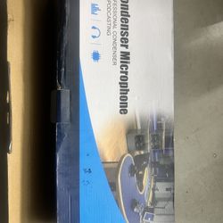 Microphone Accessory Kit – Boom Arm, Shock Mount, Pop Filter, Cable (No Mic Included)