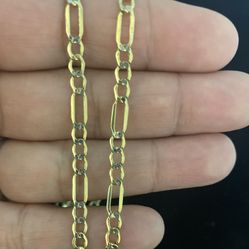 14k Gold Fígaro Chain