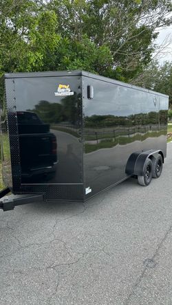 NEW 2026 7x16 TA ENCLOSED TRAILER