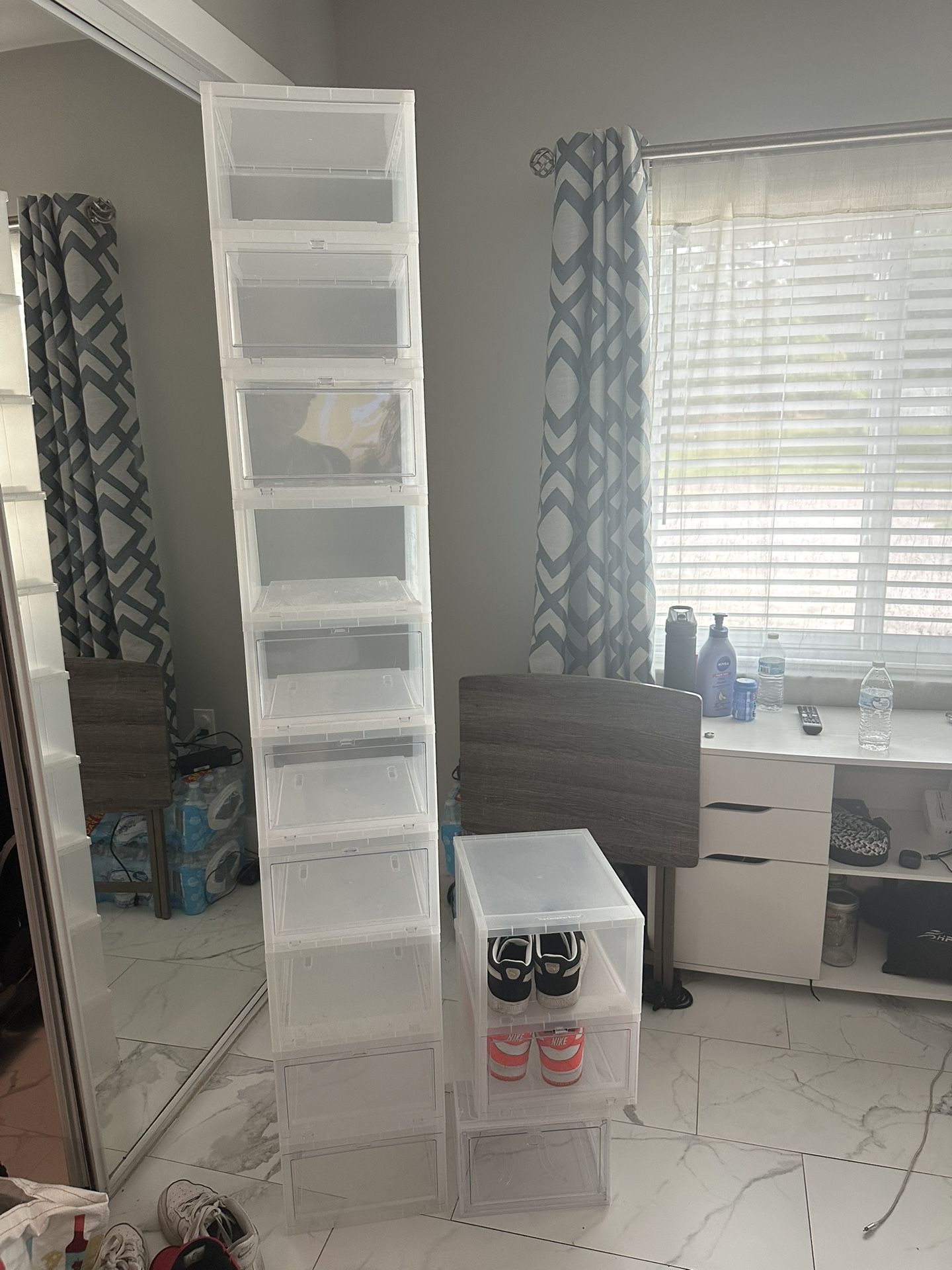 Clear Plastic Shoe Boxes