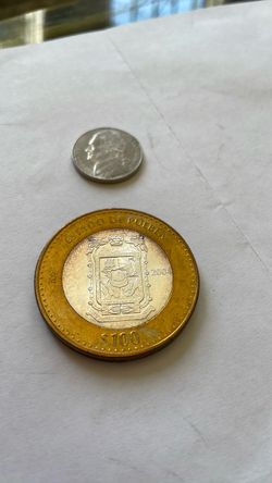 100 Pesos Media Onza de Plata Estado de Puebla
