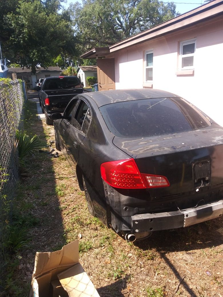 02 infiniti for parts