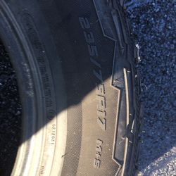 Size On Tire 235 75 R17 Good Tread