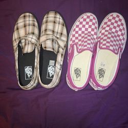 Like New Vans Slip Ons US Men's 11