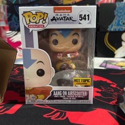 Funko - Aang on Air Scooter #541
