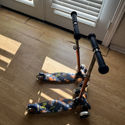Two Toddler Scooters