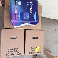 Adult Diapers And Chucks $20 Per Box 