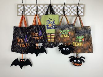 Halloween Trick or Treat Bags Handmade