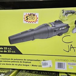 New Ryobi gasoline blower