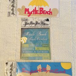 Myrtle Beach Scrapbook Page Titles & Scrapbook Stickers