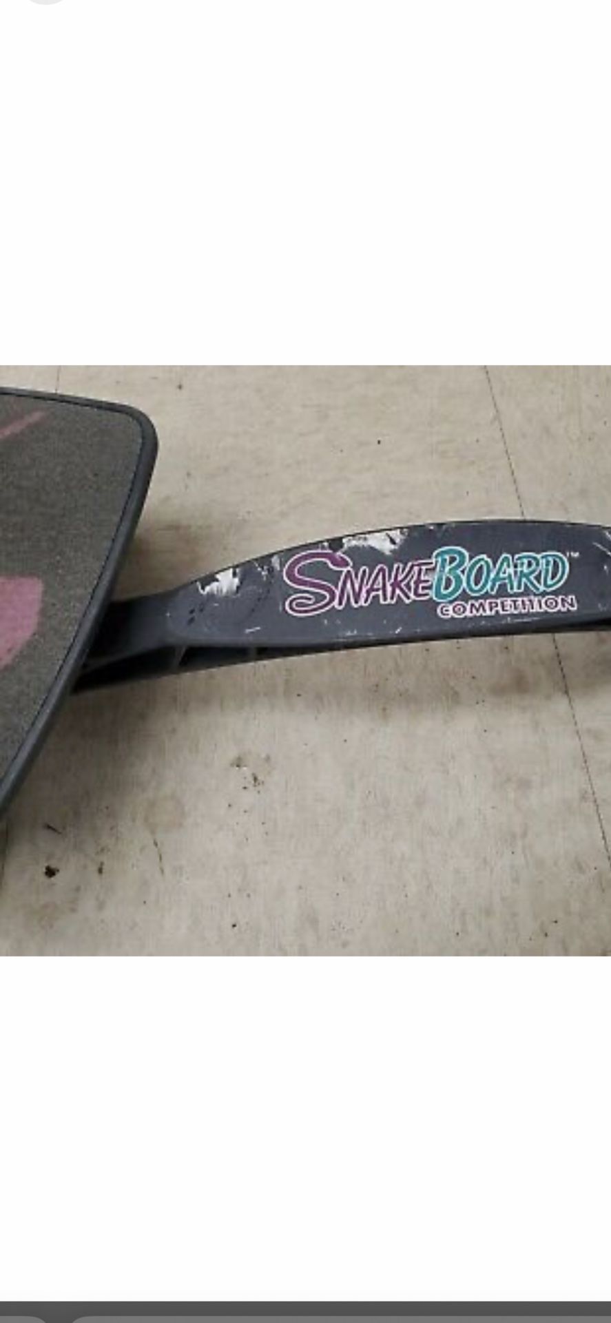SNAKEBOARD competition 1.0 RSA Original 90s Rare Grey Zytel
