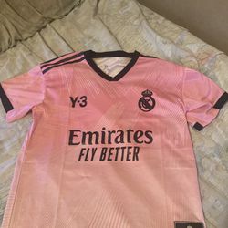 Y-3 Real Madrid 120th Anniversary Pink Jersey