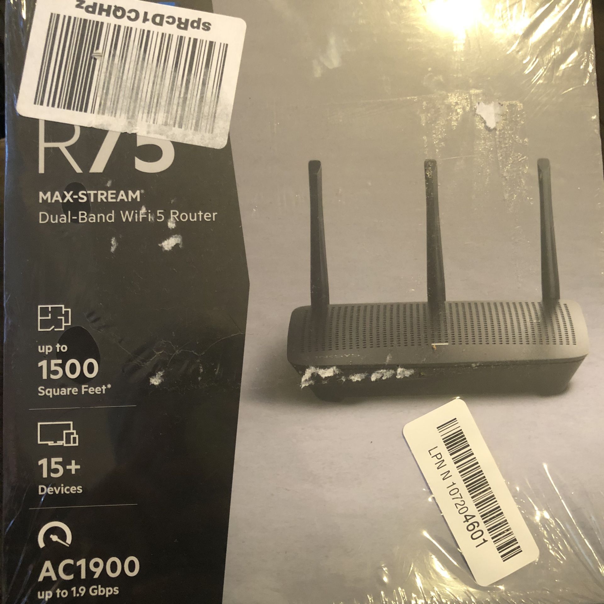 Dual WBand WiFi 5 Router. R75