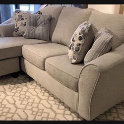 Abney Beige Sofa Chaise Sleeper Couch | Living Room Set 🌻 Brand New 🌻 Great Financing Options 👍