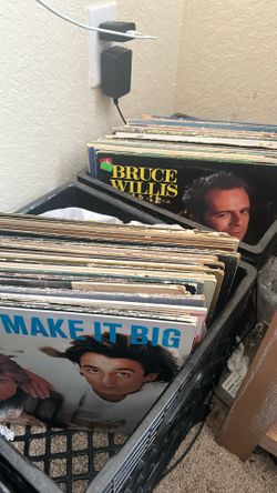 Two Crates Of Records