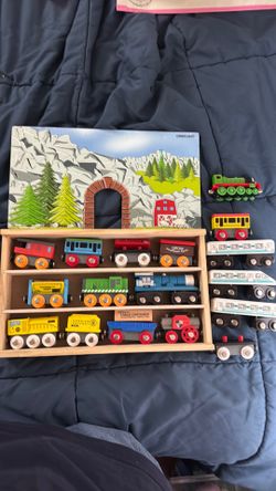 Juego de tren para niño