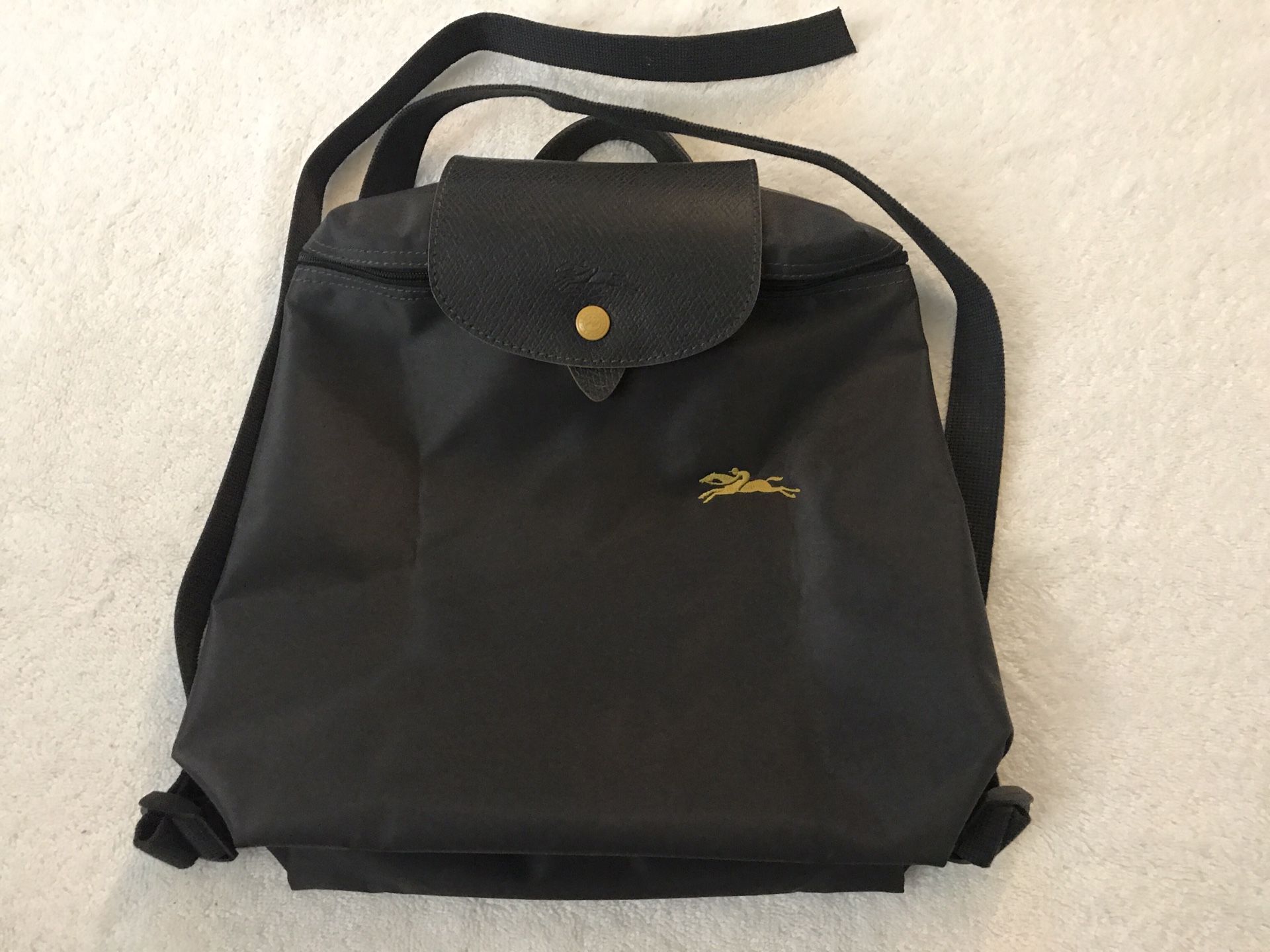 Longchamp le pliage club nylon backpack gunmetal hot sale