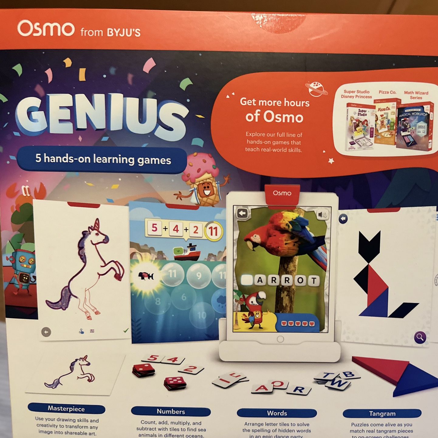 Osmo games And Genius Kit Bundle