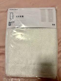 New IKEA lace curtain set