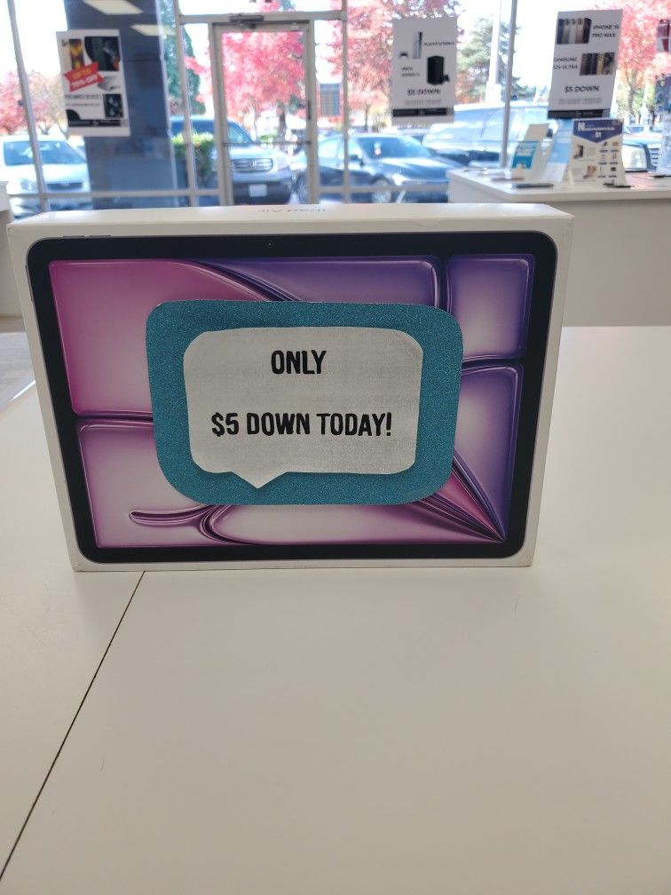 📱 Apple iPad Air 13 inch with M2 Chip (Brand New) – $749 Deal! Save $160 Instantly – Just $1 to Take It Home Today with 1-Year Warranty 💸🔥