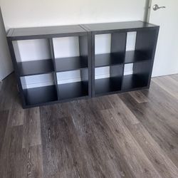 Cubicle storage shelving