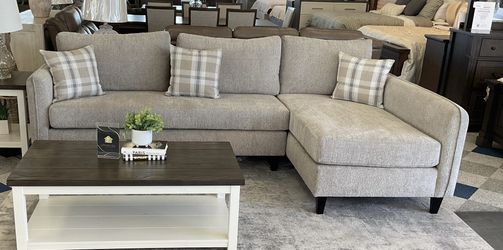 Customizable  SOLID WOOD Sofa W/ Chaise 