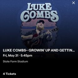 Luke Combs Concert Tickets 