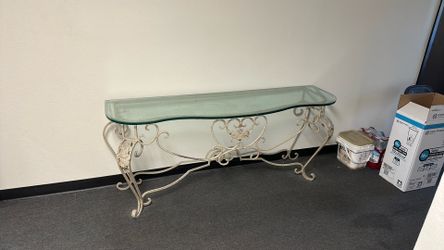 Antique Glass table
