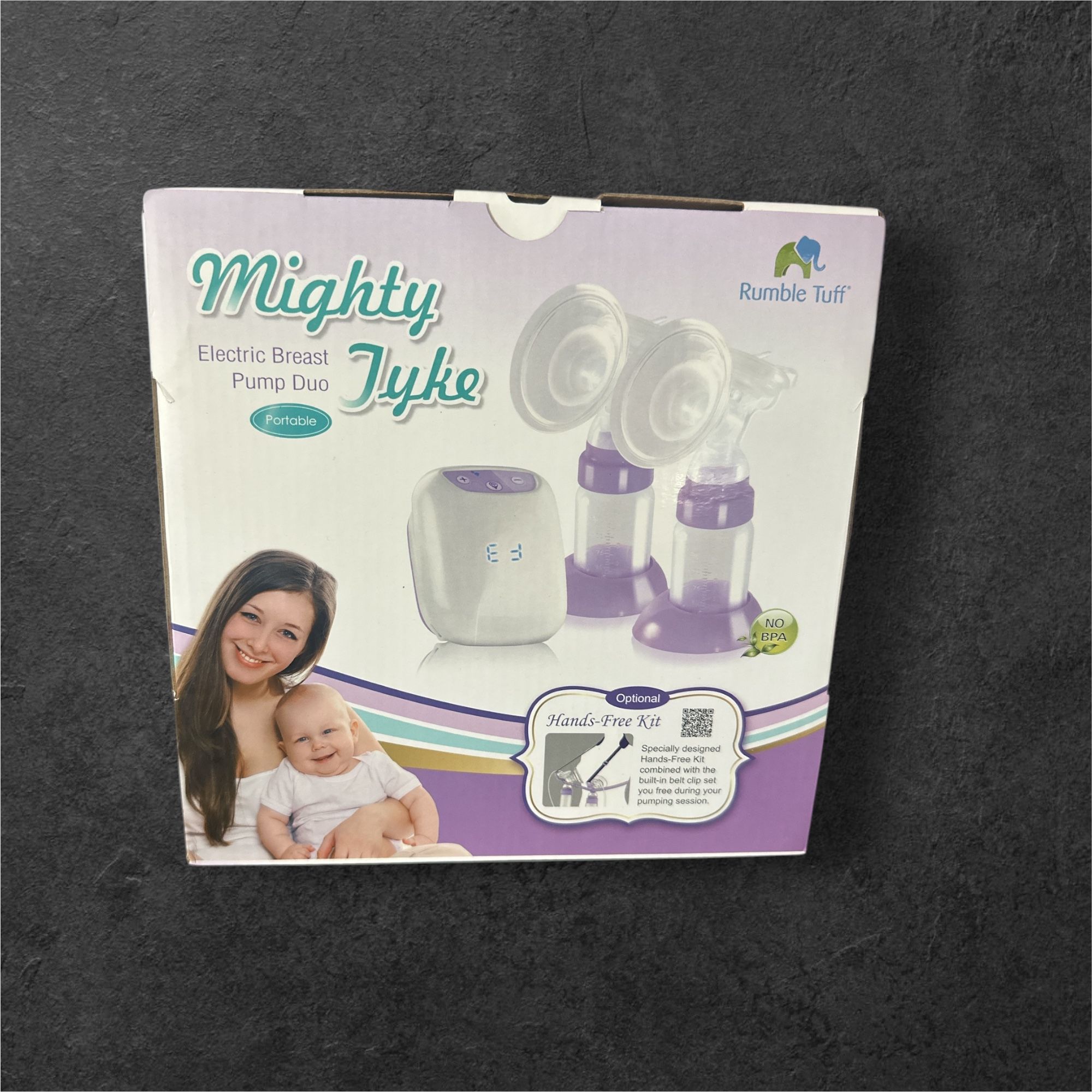 Mighty Tyke Electric Breast Pump Mom Baby