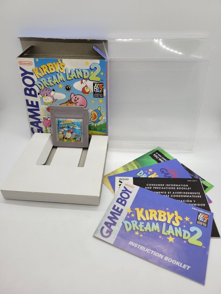 Kirby's Dream Land 2 Nintendo Gameboy Game Boy