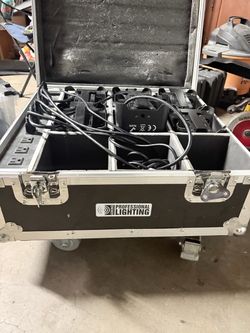 DJ Adkins professional lighting case with lights (OBO)