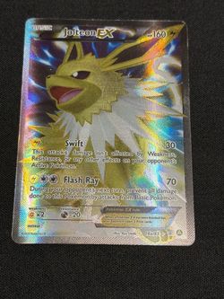 Jolteon EX Full Art Pokémon Card 28a/83