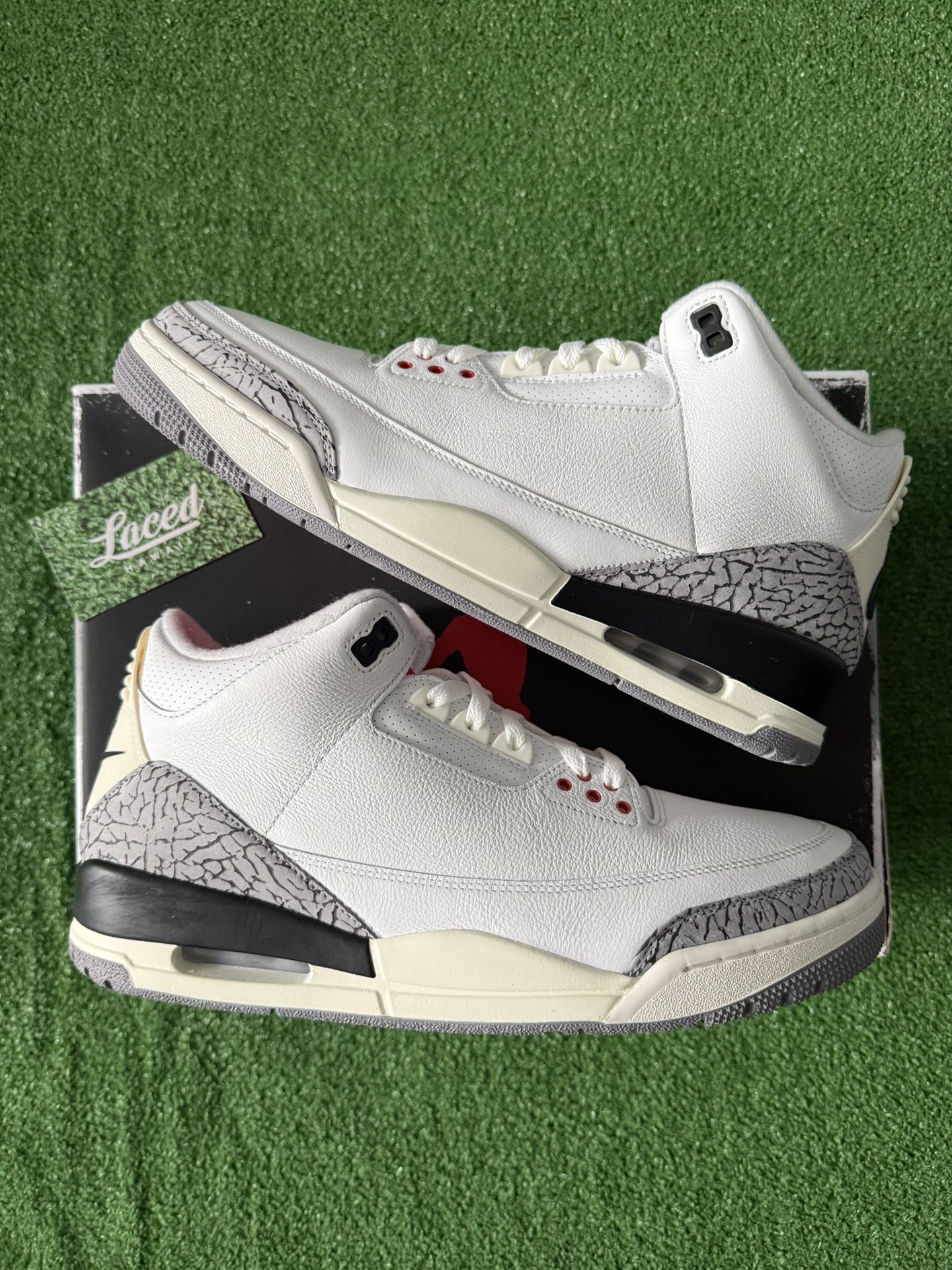 DS Air Jordan 3 White Cement
