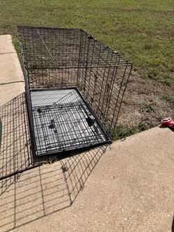 Large pet kennel
