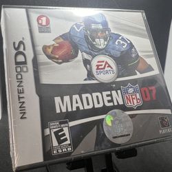Madden 07 Nintendo DS Sealed
