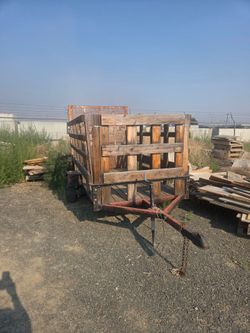 Clean title in hand used for hay