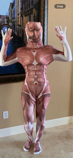 Muscle Anatomy Full Body Zentai Costume
