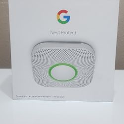 Google Nest Protect Smoke Carbon Monoxide Alarm 2nd Gen  S3000BWES (BATTERY) 
