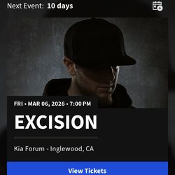 Excision Floor 3/6 Friday
