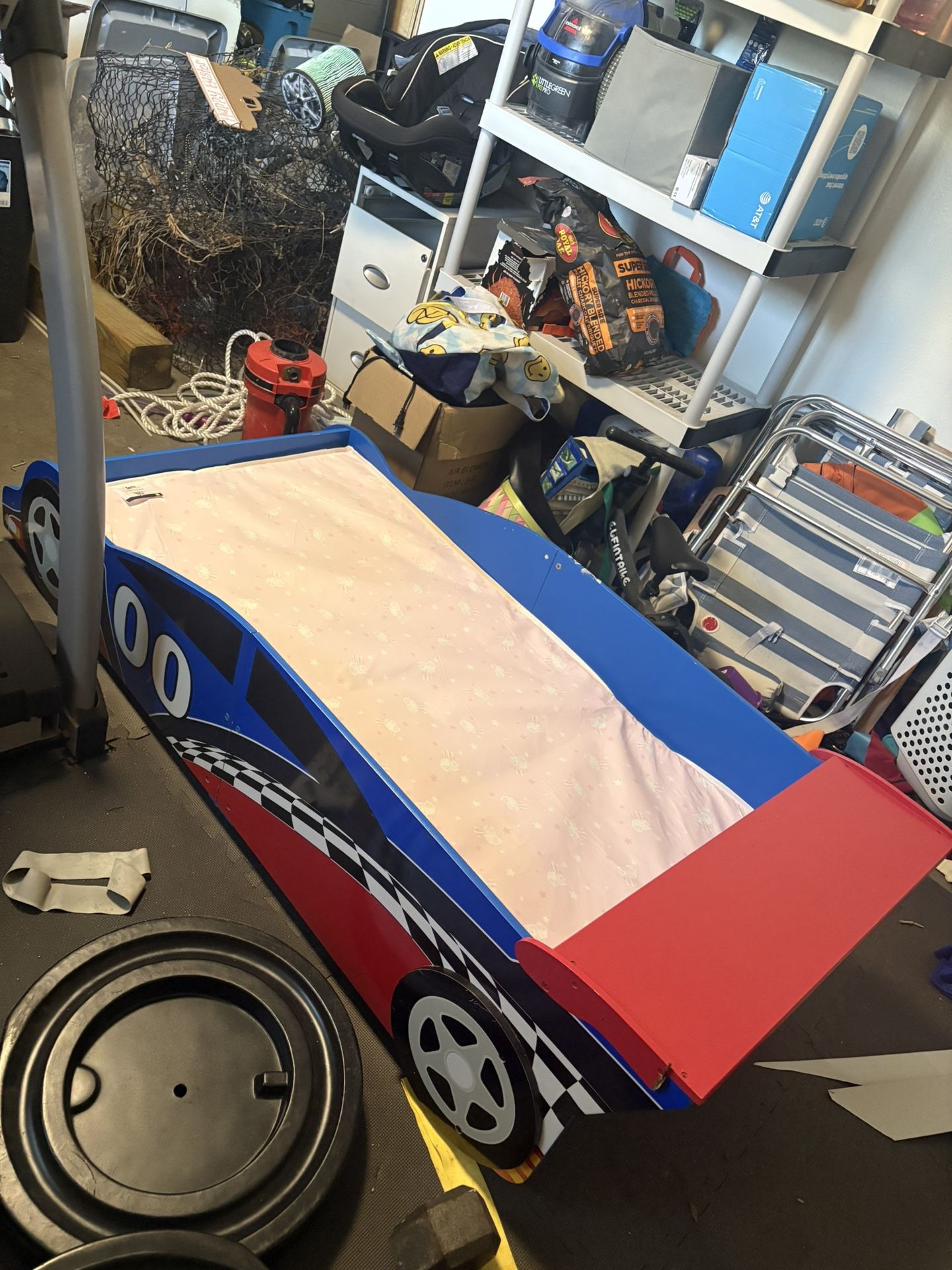 Toddler Race Car Bed And Mattress