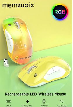Brand new memzuoix 2.4G LED Wireless Mouse