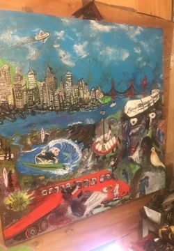 Original Artwork David Hopkins Oil