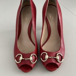 Gucci Buckle High Heels