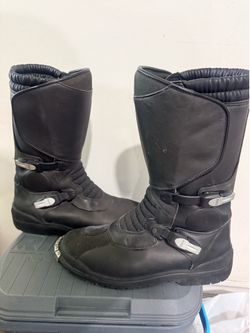BMW Motorrad Gore-Tex Allround Men Motorcycle Touring Boots Size EU 45/US 11.5