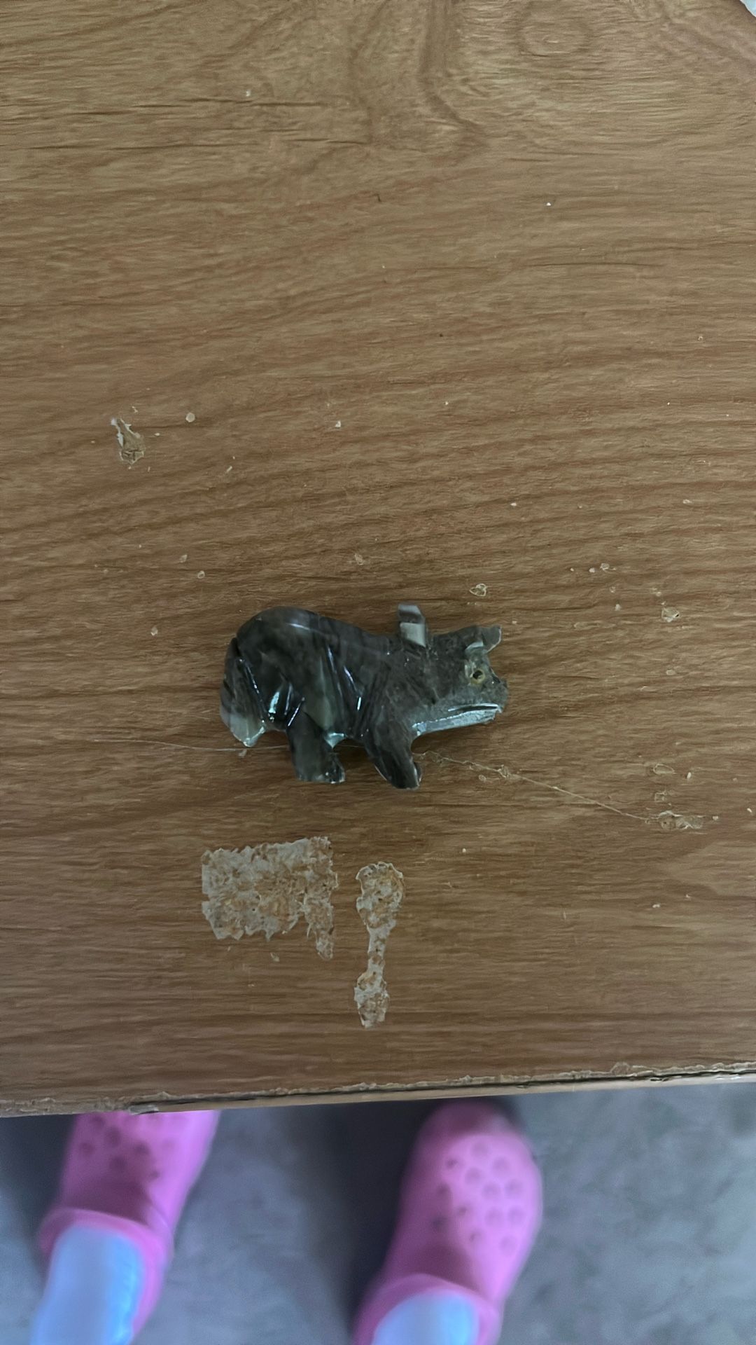 Small Rhino Crystal