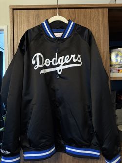 Dodgers Mitchell And Ness jacket Size XL