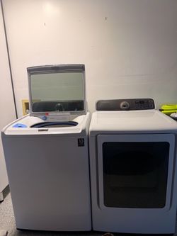 Samsung washer & dryer
