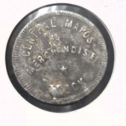 Caribbean Token-Central Mapos-5 Centavos-cuba