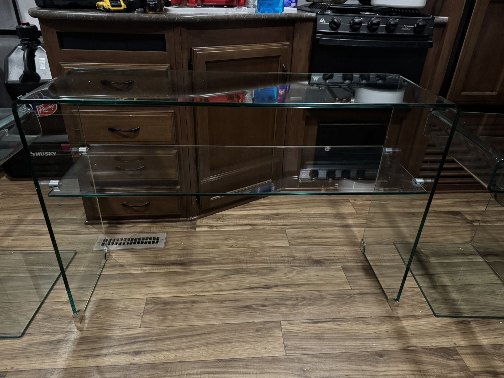 Console Table Solid Glass 5/8” Thick